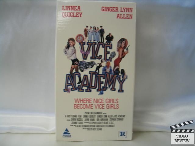 Vice Academy VHS Linnea Quigley Ginger Lynn Allen 086625445136