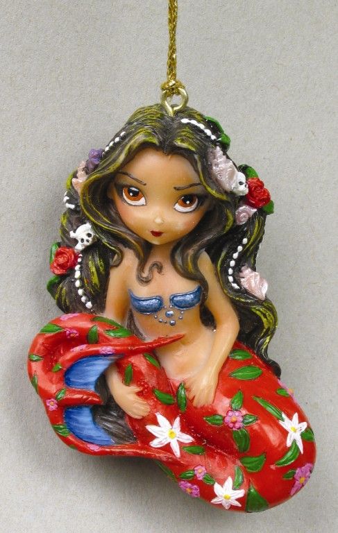 JASMINE BECKET GRIFFITH ART. LA SIRENA STRANGELING FAIRY ORNAMENT