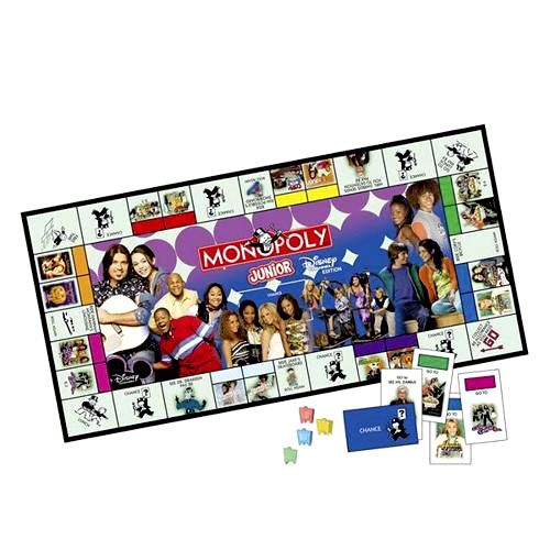 High School Musical 2 Hannah Montana Monoply Jr Game