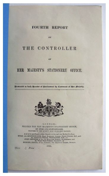 1812 RARE Reports Hmso Her Majestys Stationary Office