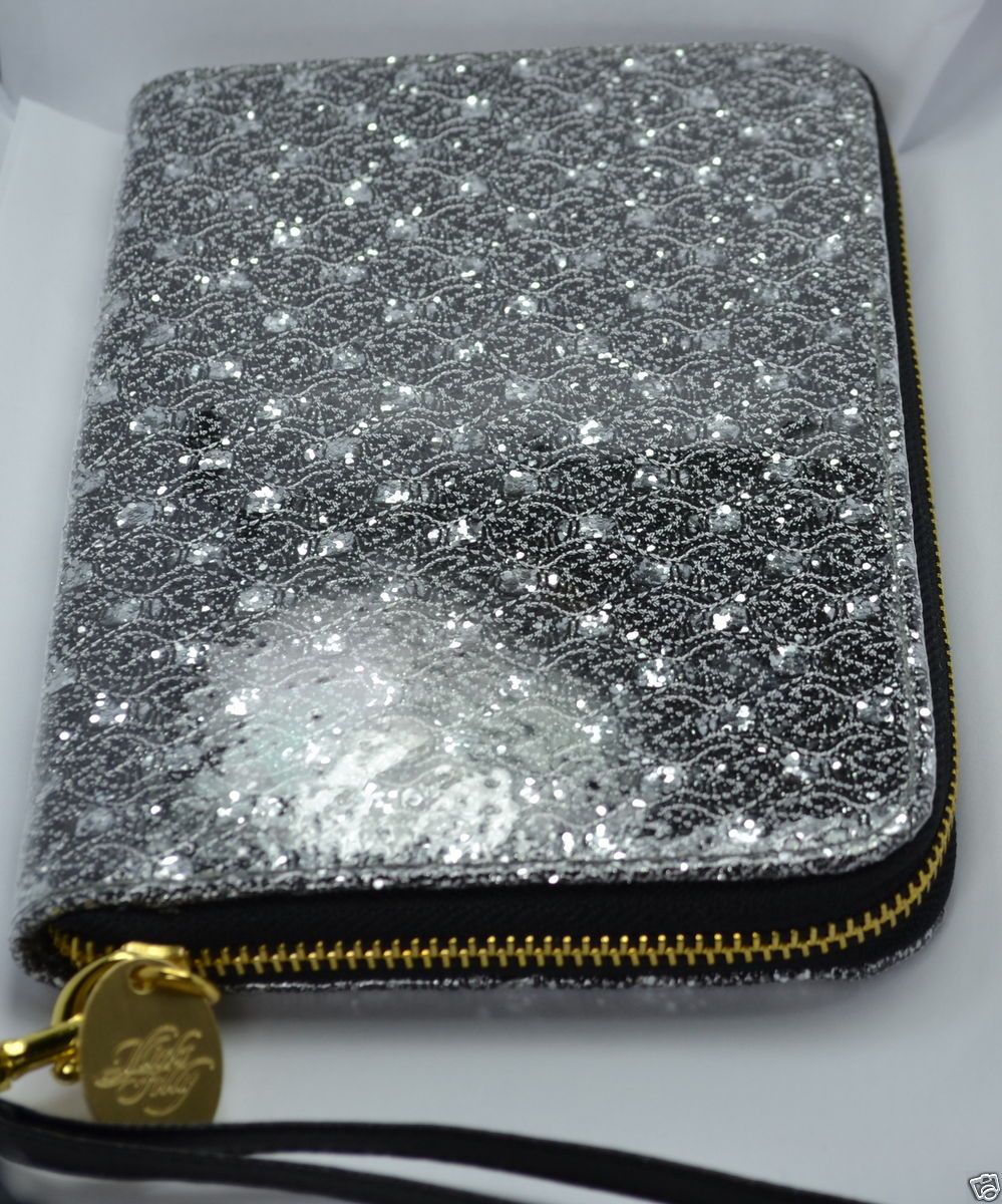 Kirks Folly Glitter Goddess Organizer Clutch Purse