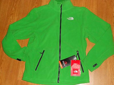  Face Mens Salathe Jacket Size Medium Fleece Jacket Triumph Green New