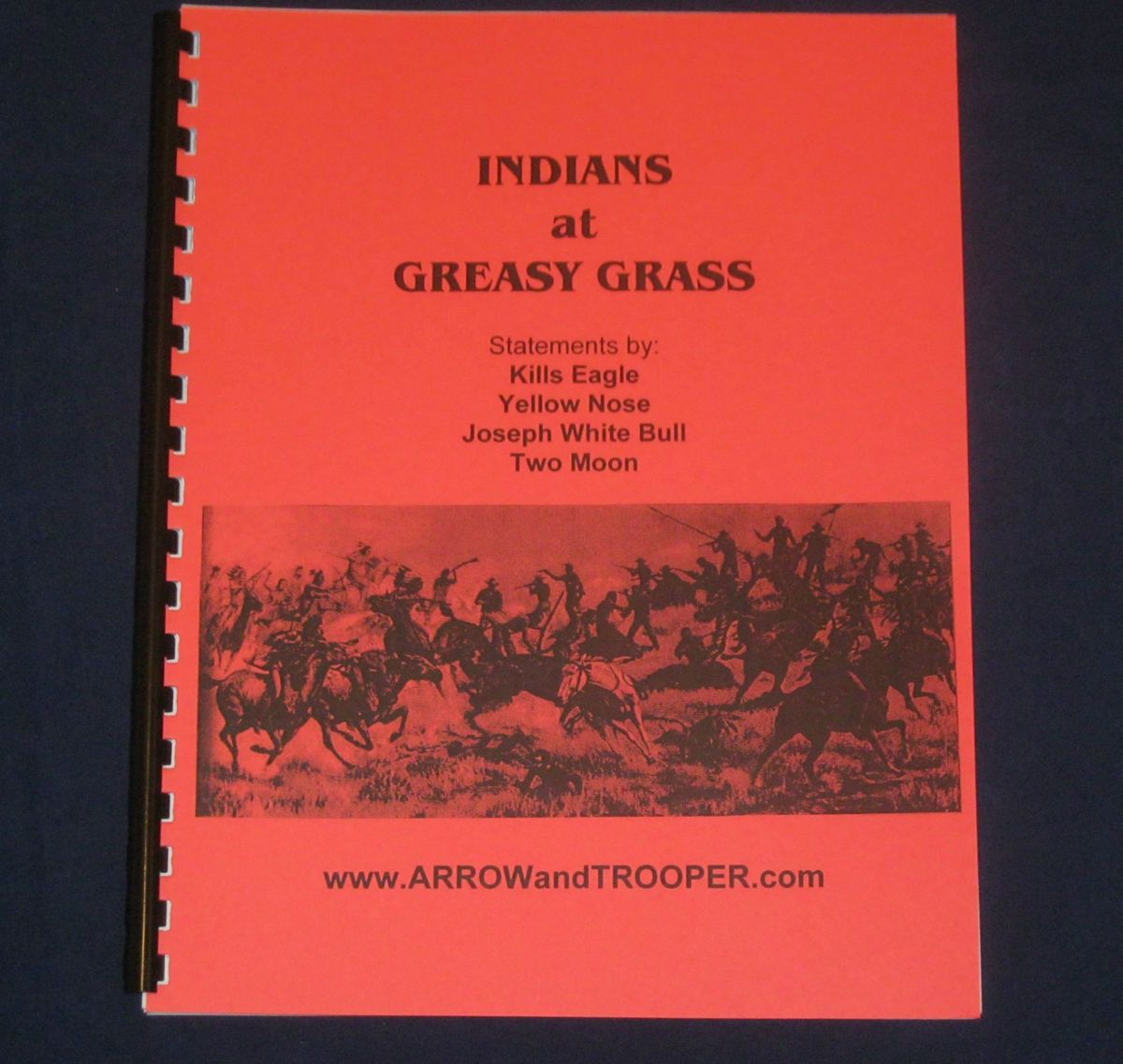 CUSTER 7th Cavalry INDIANS AT GREASY GRASS Indian Wars MILITARY