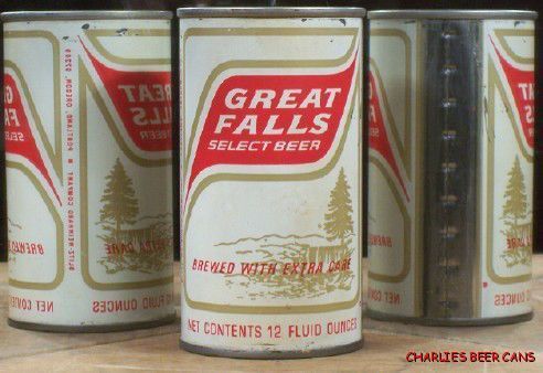 Great Falls Select Beer s s Vintage Can Blitz Weinhard Portland 97209