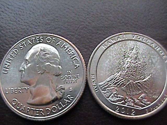 2012 s Hawaii Volcanoes National Park State Quarters