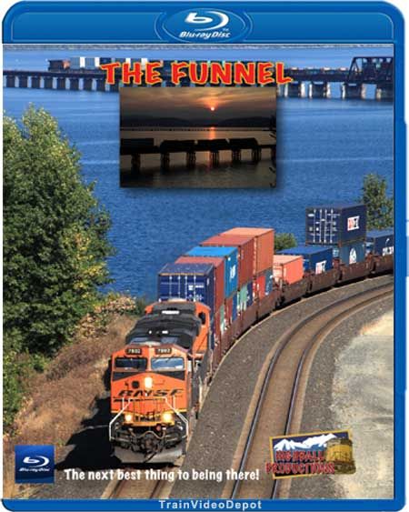  BNSF Spokane Sub BLU RAY NEW Highball Lake Pend Orielle trestle video