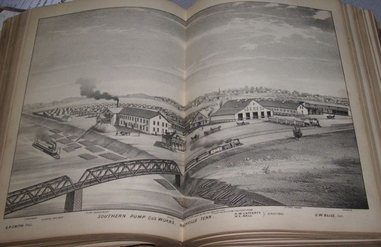 Very RARE 1880 Nashville Goodlettsville Hermitage Belle Meade