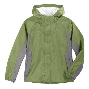 Sierra Designs Hurricane Jacket Boys New Green Red Blue or Orange Rain