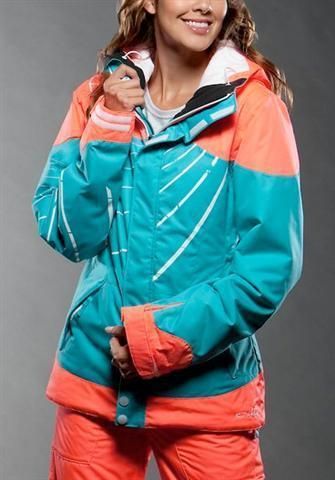  Eaves INSULATED JACKET gretchen bleiler Snowboard Ski BLUE XS, M, L