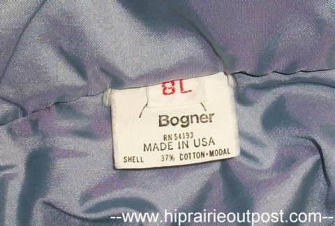 Bogner GOOSE Down Filled Ski Snow Suit Womens Size 8