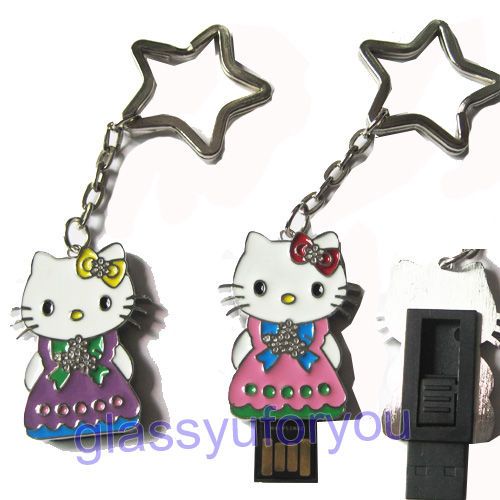 4GB Skirt Hello Kitty USB 2 0 Flash Memory Drive