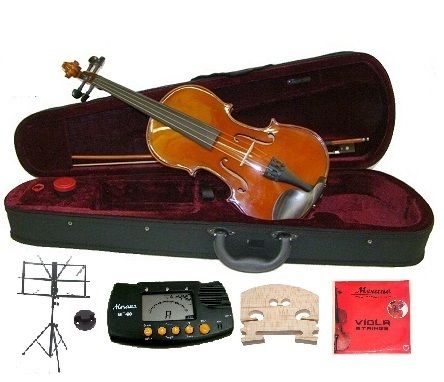 16 51615 51514 514Ebony Viola Case Bow Tuner Stand 2 Bridges