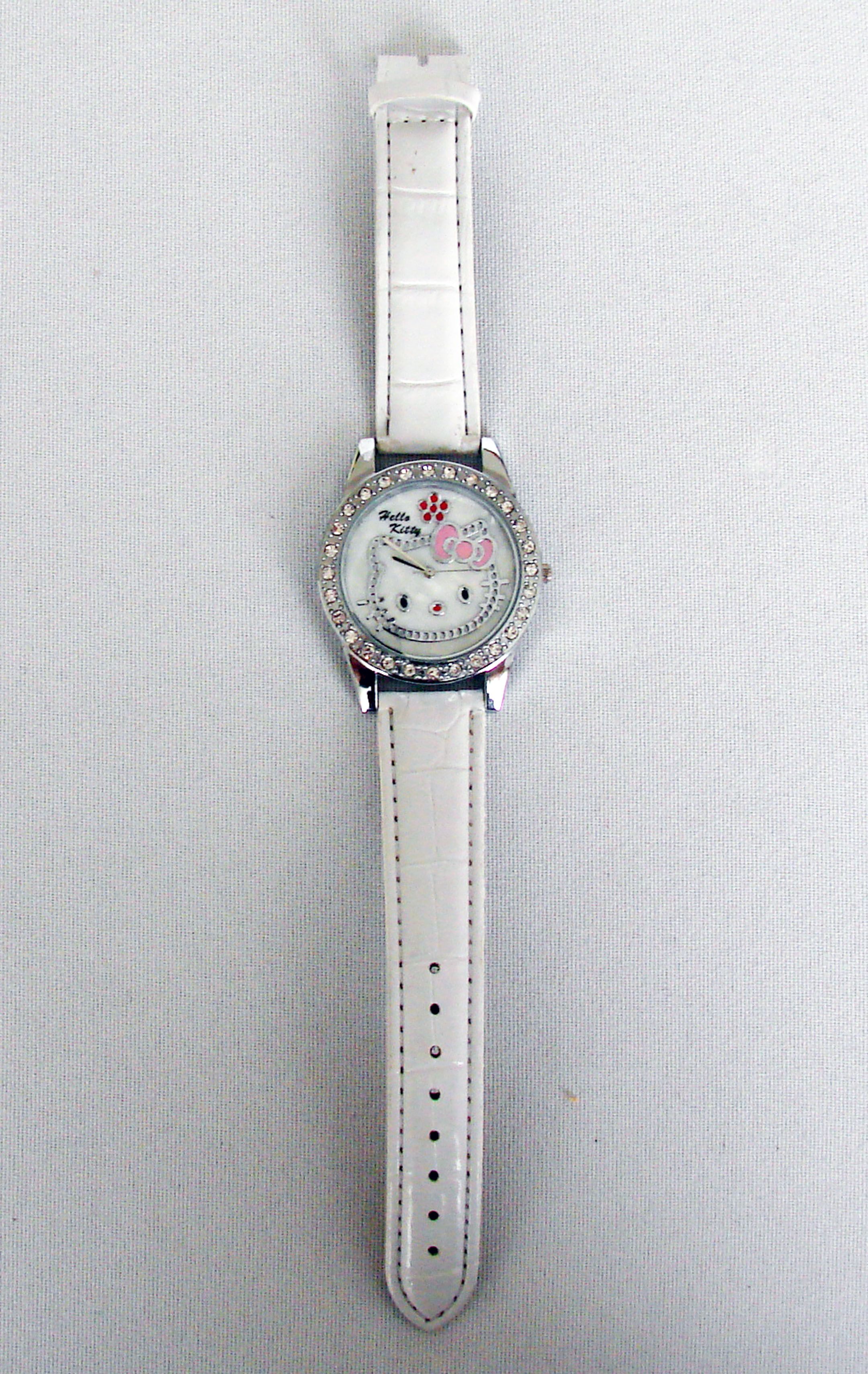 Sanrio Jeweled Hello Kitty Watch Needs A Wrist New Band 2B Perfect
