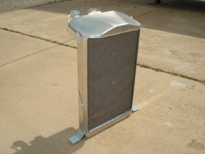 1937 1938 1939 Standard Ford Griffin Aluminum Radiator