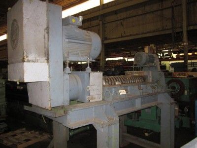 20 x 47 Herbold Dual Shaft Shredder 50HP