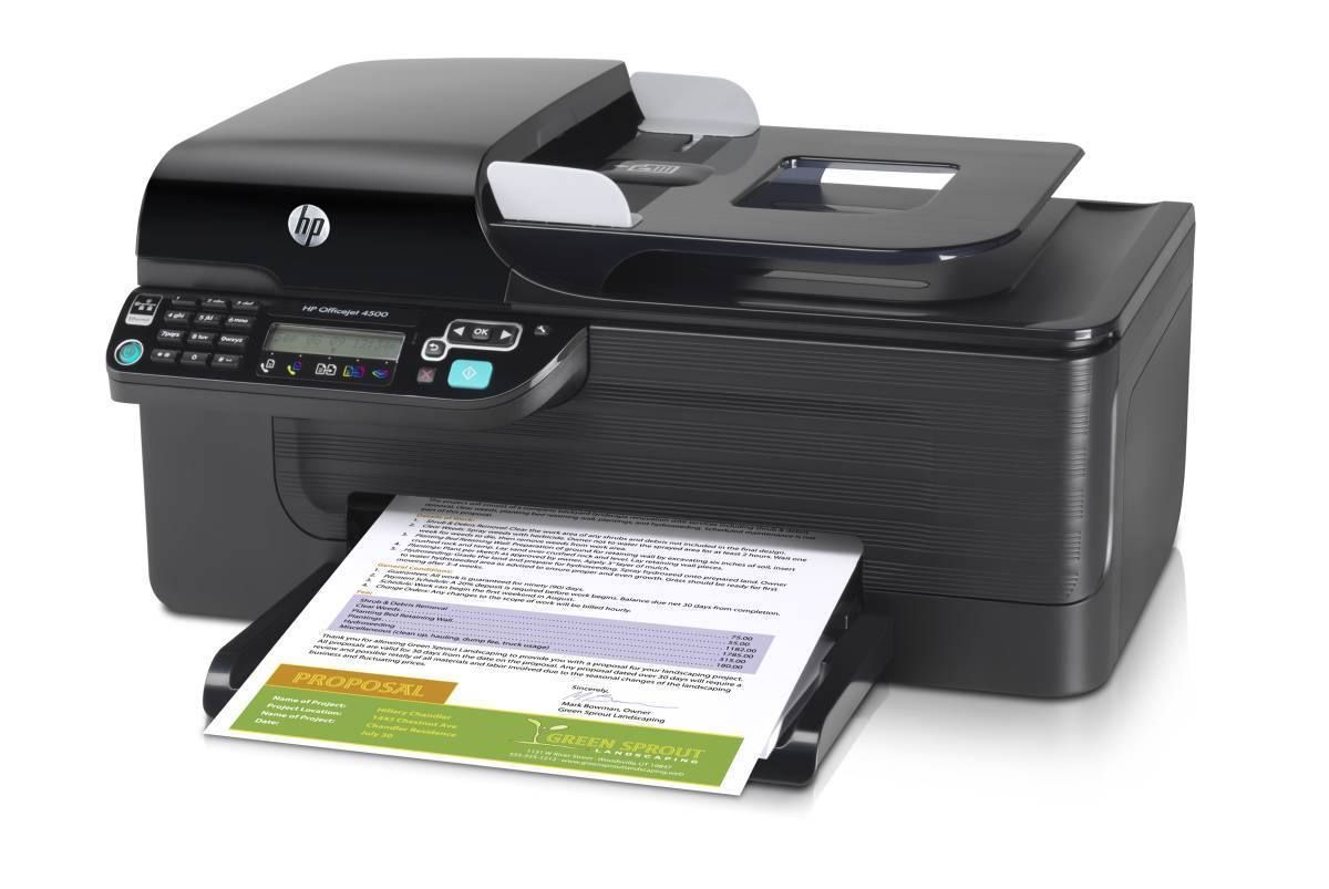 Hewlett Packard CB867A Officejet 4500 All in One Printer