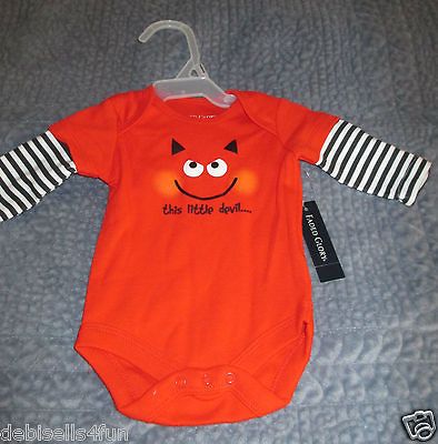 FUNNY ONESIE LITTLE DEVIL CHARM YOU SUPER CUTE NEW ONESIE RED UNISEX