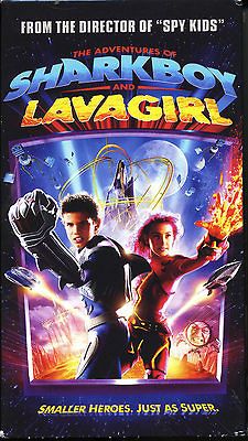  ADVENTURES OF SHARKBOY AND LAVAGIRL Taylor Lautner VHS David Arquette