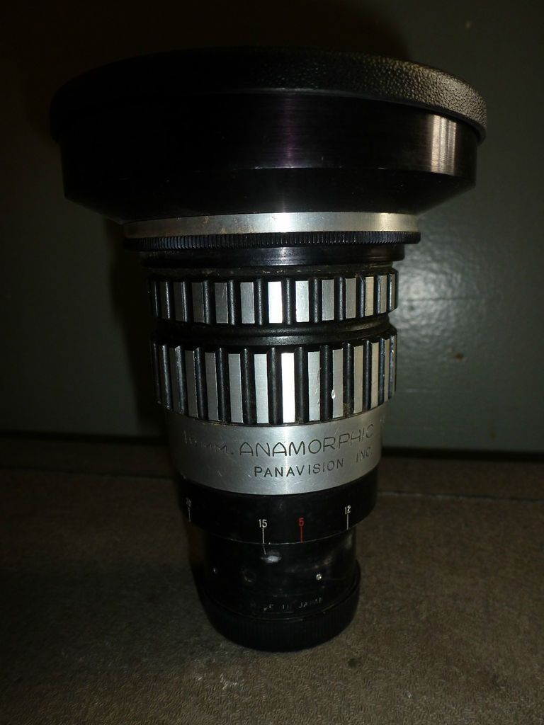 VINTAGE 16MM ANAMORPHIC LENS PANAVISION INC SUPERAMA COMPRESSION