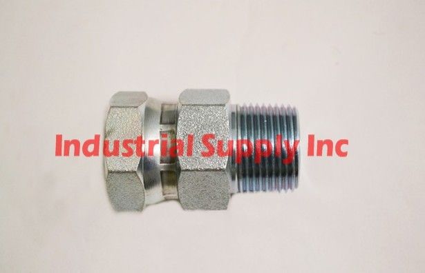 1404 04 04 Hydraulic Adapter #04 Male Pipe Straight x Female Pipe