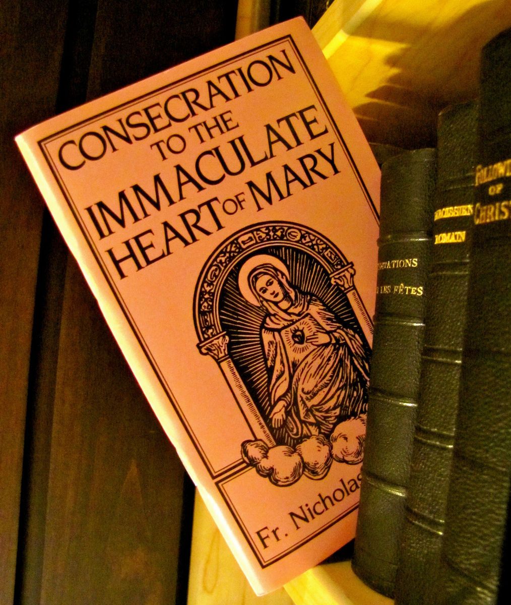 Catholic Consecration to The Immaculate Heart of Mary Prayer Mint