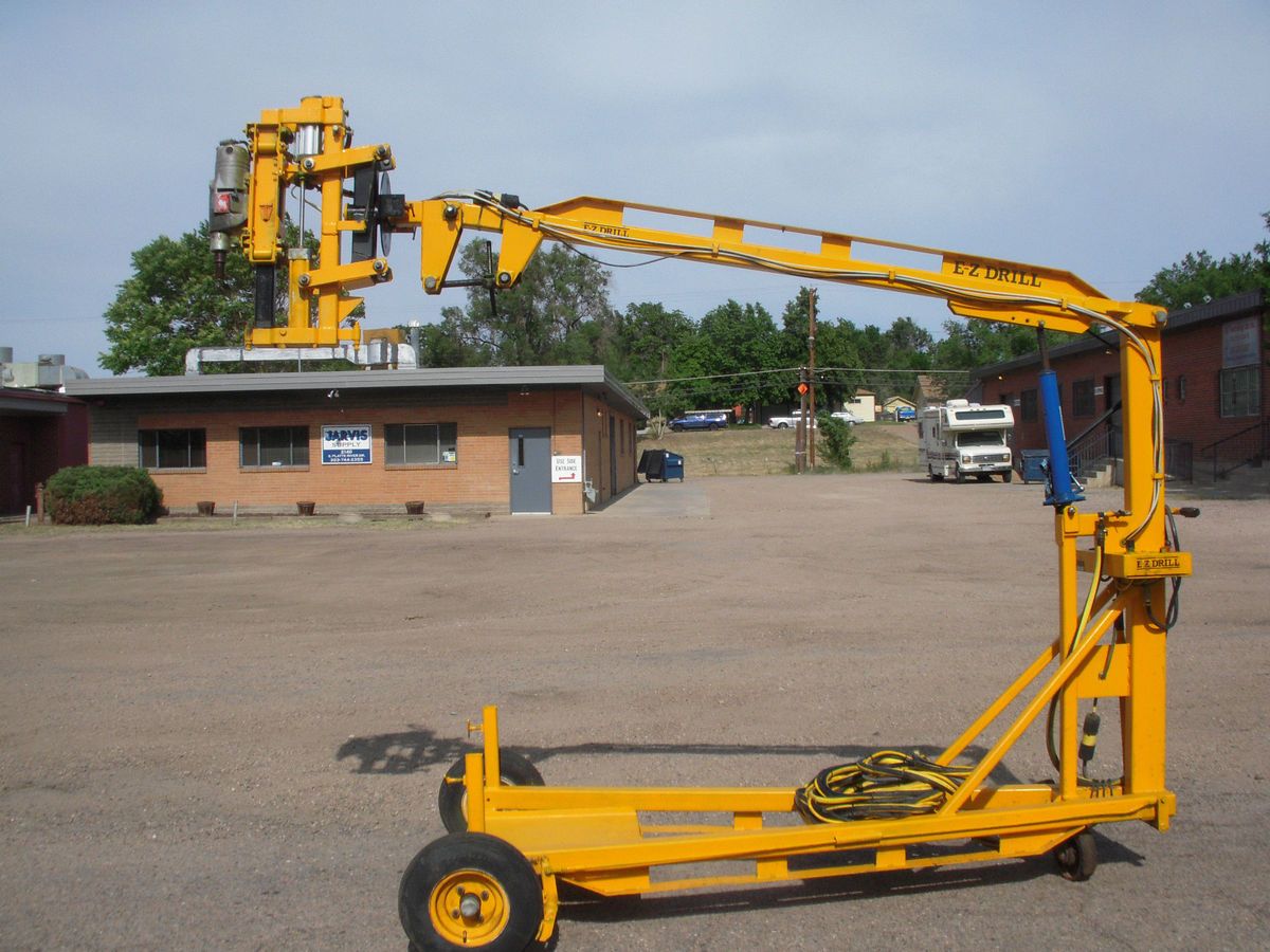  Concrete Core Drill High Reach 4 Bridge Overpass Construction