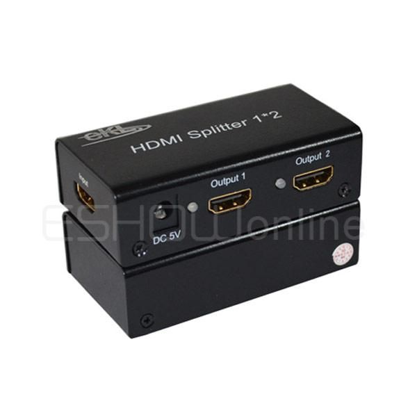 Ports Mini HDMI Splitter Full HD 1080p HDMI 1 3 D3050A