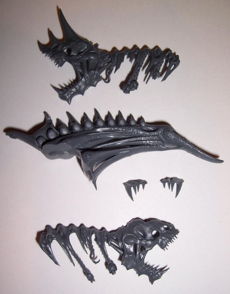  COUNTS Vamp Lord Zombie Dragon Head Warhammer Games Workshop