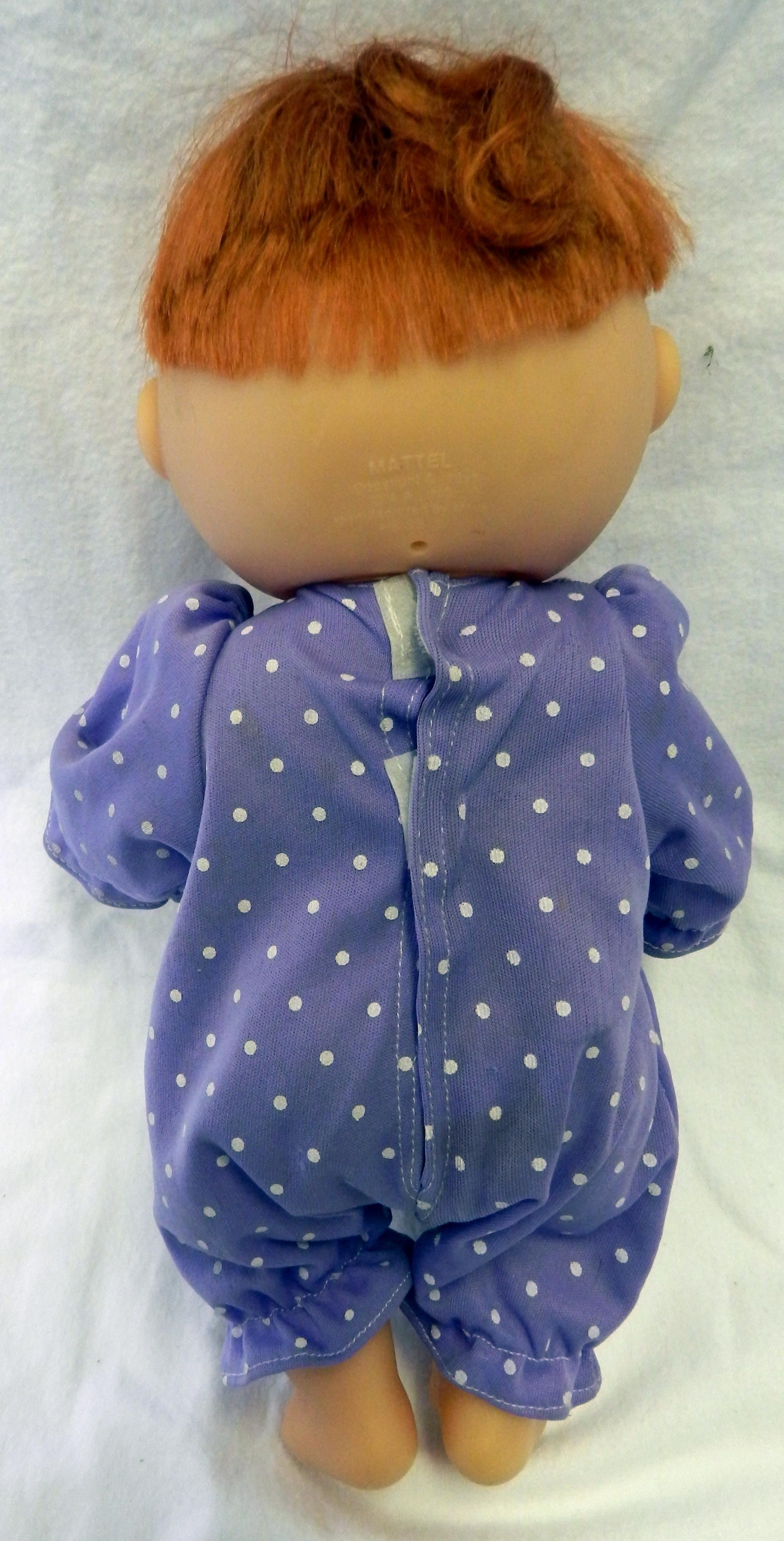  Patch Kid CPK Red Hair Blue Eyes Preemie Hard Body Baby Doll