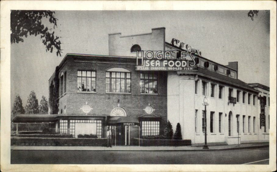 Washington DC Hogates Seafood Restaurant Postcard