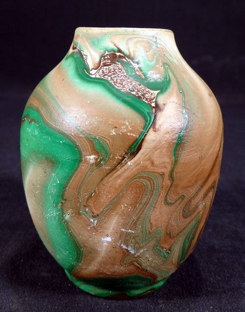   OF THE GODS NEMADJI VASE MISSION STYLE ERIC HELLMAN COLORADO SPRINGS