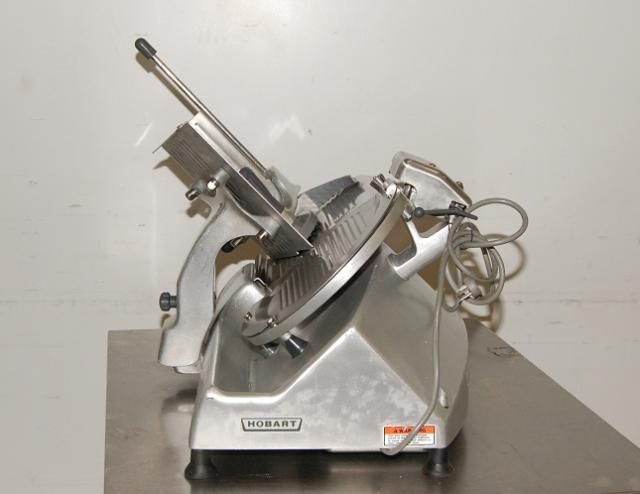 hobart manual slicer 12 blade model 2812 sharpener used hobart