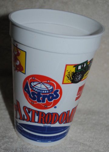 Houston Astrodome, Astros cup, UNUSED, Harry M. Stevens