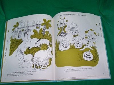 The Kingdom of Kibalakaboo Picture Book 33 Record 1969 Vtg Childrens