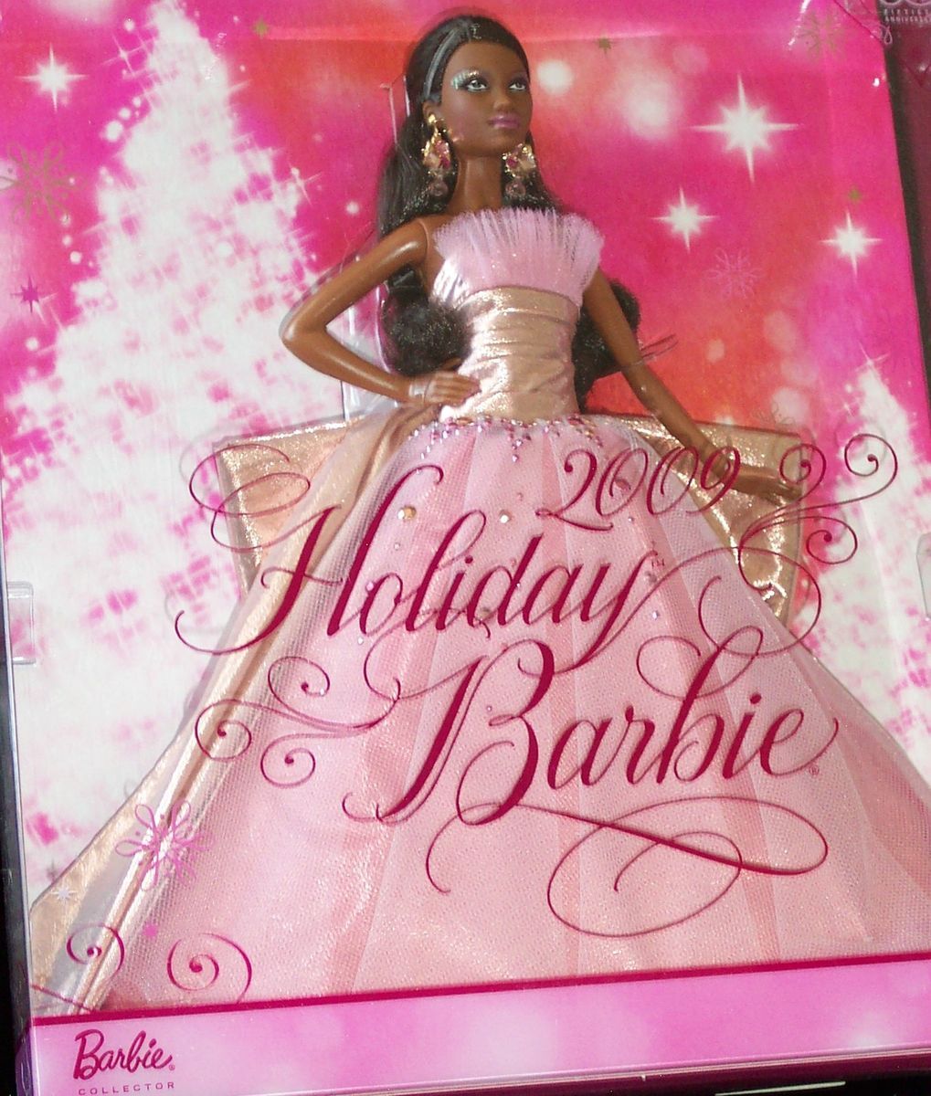 HOLIDAY BARBIE 2009 AFRICAN AMERICAN on PopScreen