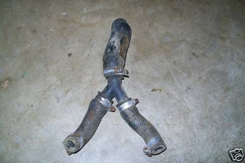  Yamaha 1988 YZ125 YZ 125 Radiator Y Pipe