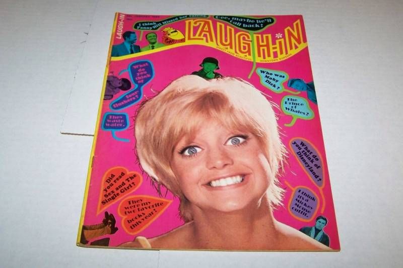 Jan 1969 Laugh in TV Magazine Goldie Hawn