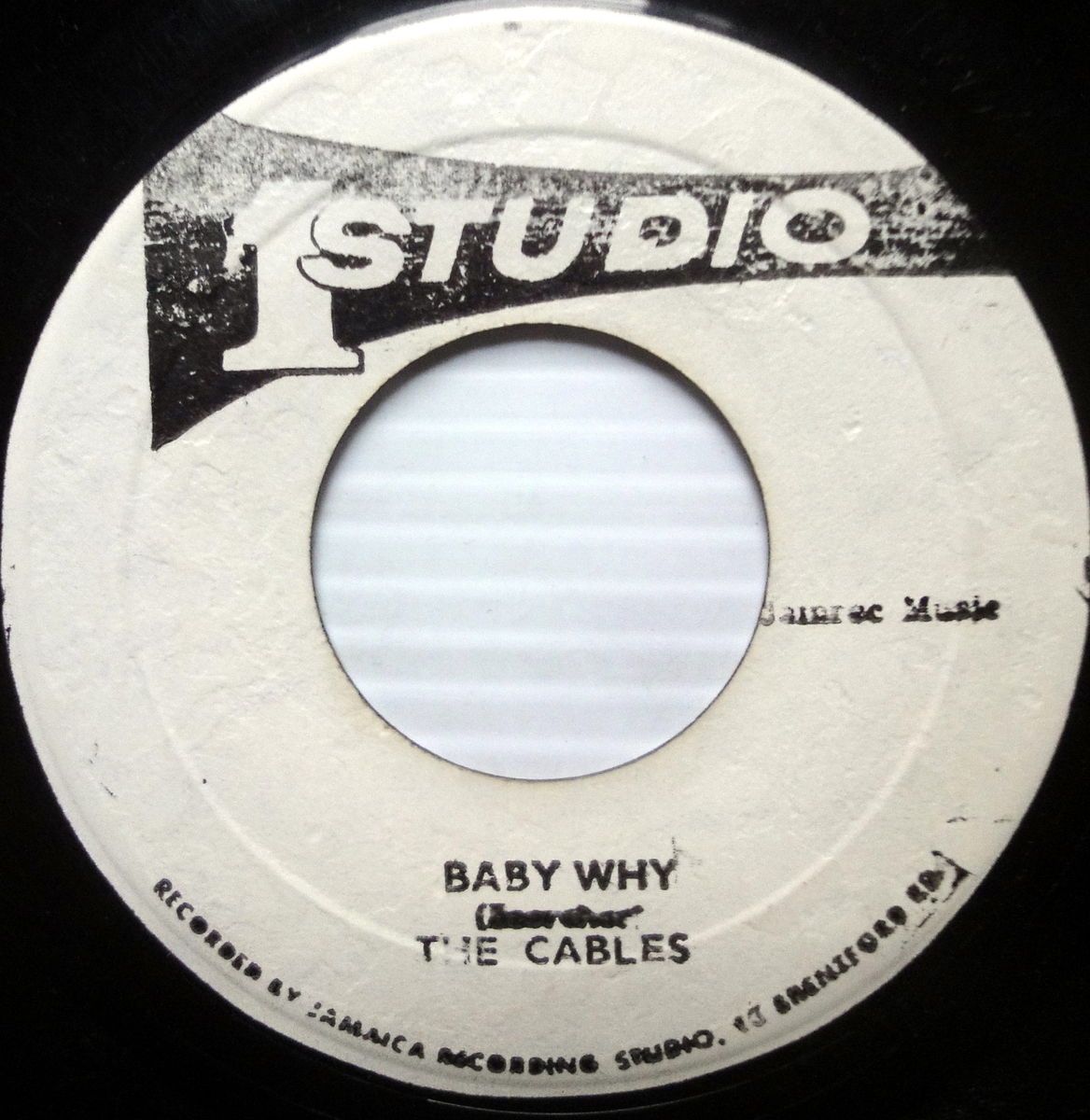 The Cables 45 Baby Why B w Be A Man Reggae 210