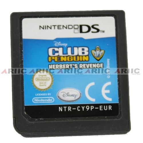  description platform nintendo ds game club penguin herbert s revenge