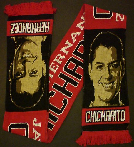 United Scarf Chicharito Javier Hernandez Exclusive Gift