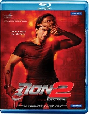 Don 2 Blu Ray 2011 Hindi Bollywood Indian Film Sharukh Khan Priyanka