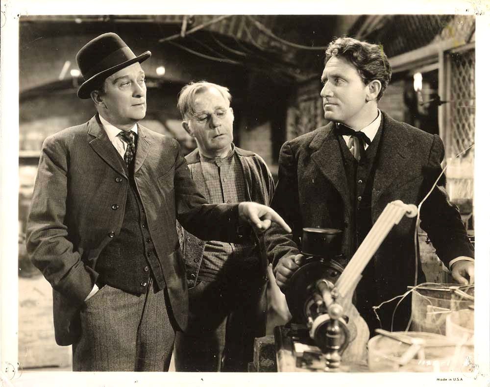 Spencer Tracy Henry Travers Edison The Man 1940