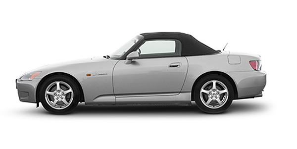 2000 01 Honda S2000 Convertible Top Plastic Window