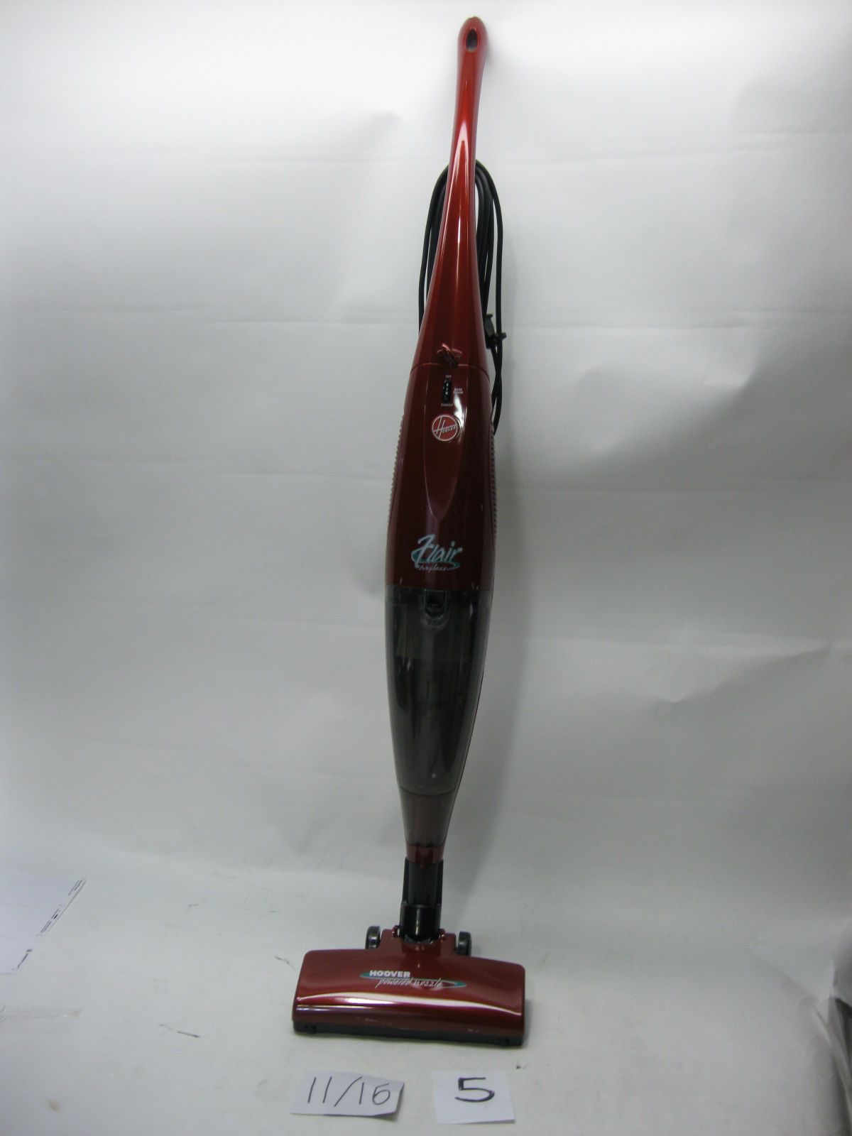 Hoover Flair Bagless Upright Stick Vacuum with Power Nozzle S2220 (11