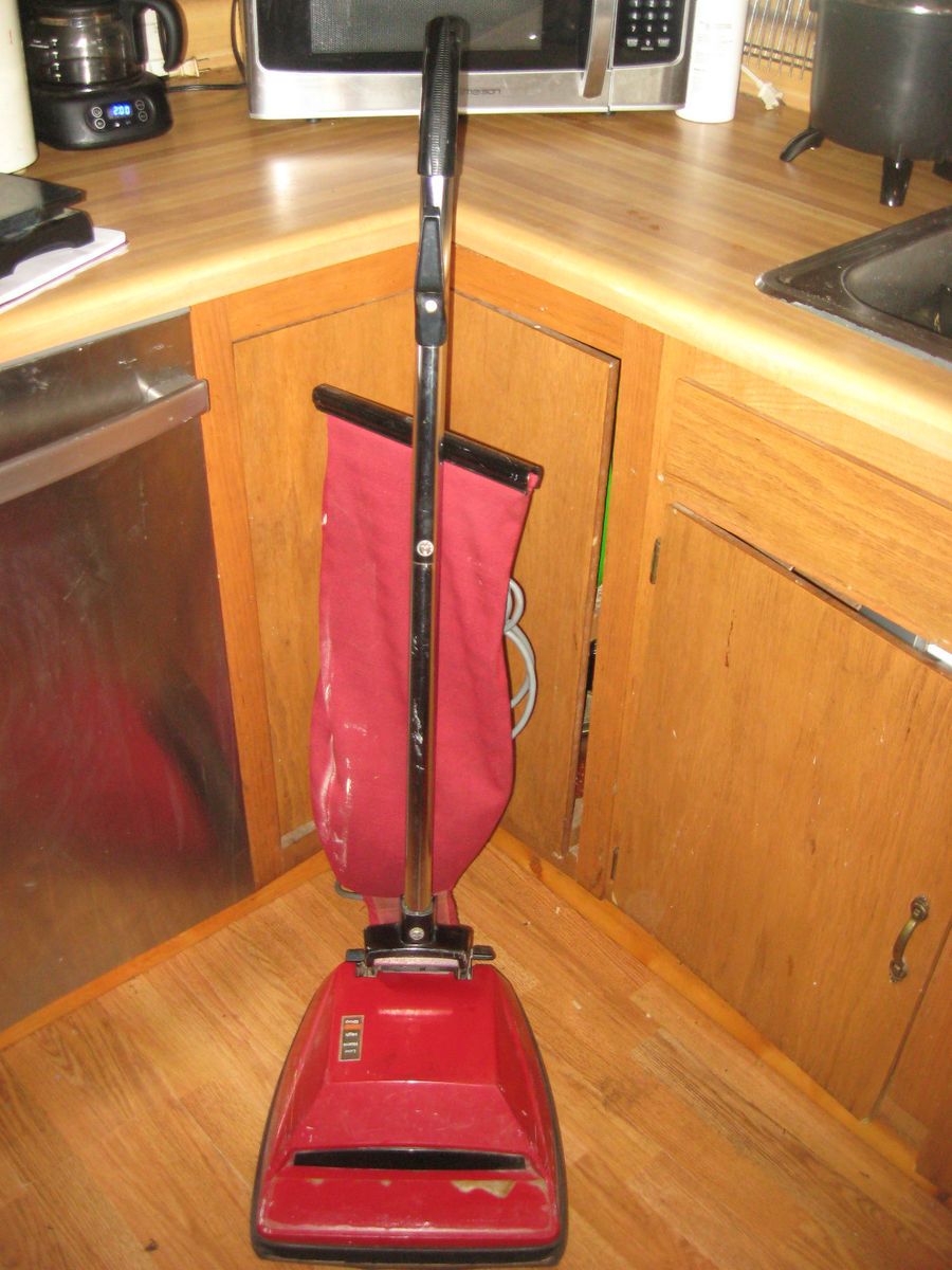 Hoover Vintage Hoover Vacuum Cleaner Retro Red Model C1099