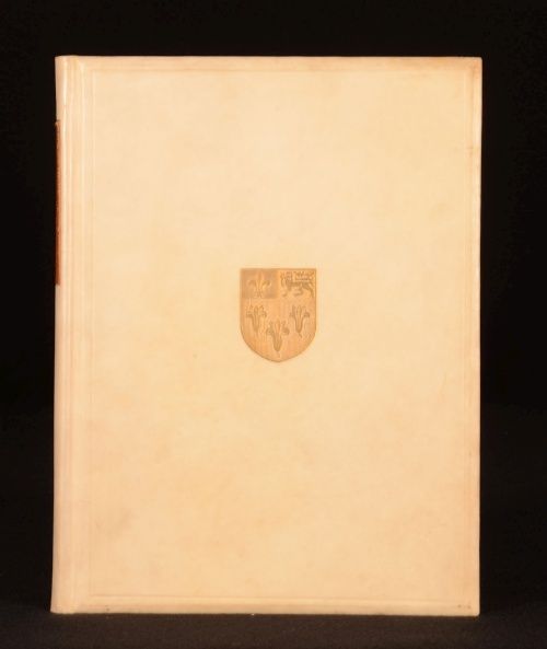 1928 Poems by Thomas Gray Eton Vellum Binding