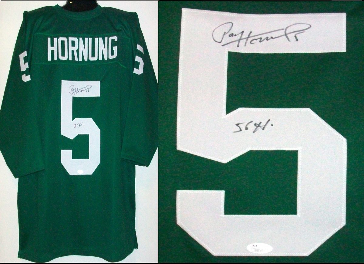 Paul Hornung Signed/ Autographed Notre Dame Jersey Heisman 1956 JSA