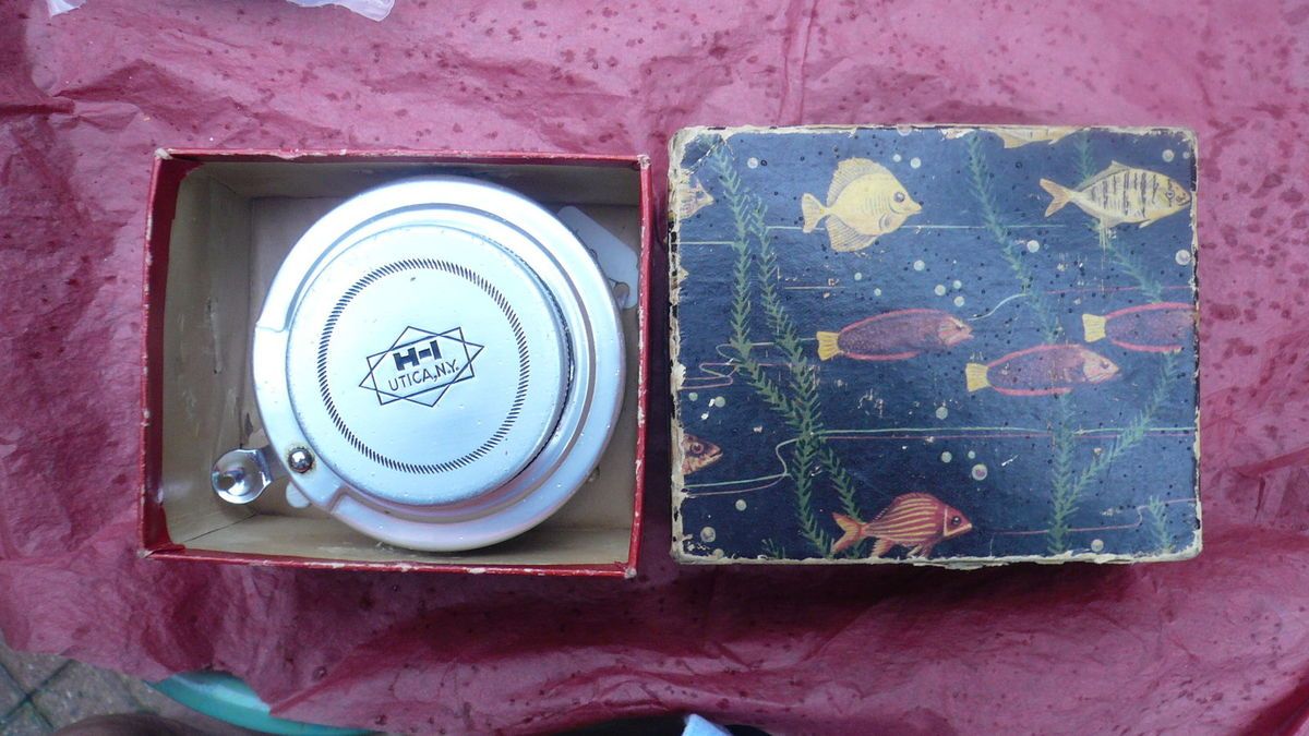 HORROCKS IBBOTSON UTICA AUTOMATIC FLY REEL GORGEOUS, ORIG BOX PERFECT