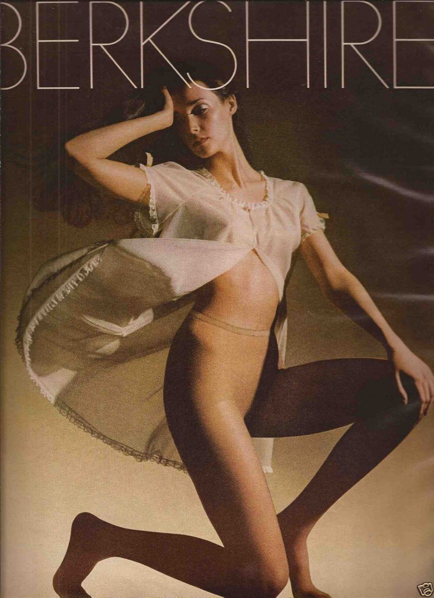 Hosiery Advertisement Berkshire Pantyhose 1973