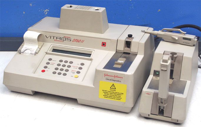 Johnson Johnson Vitros DT60 II Chemistry System J J CDM CLM